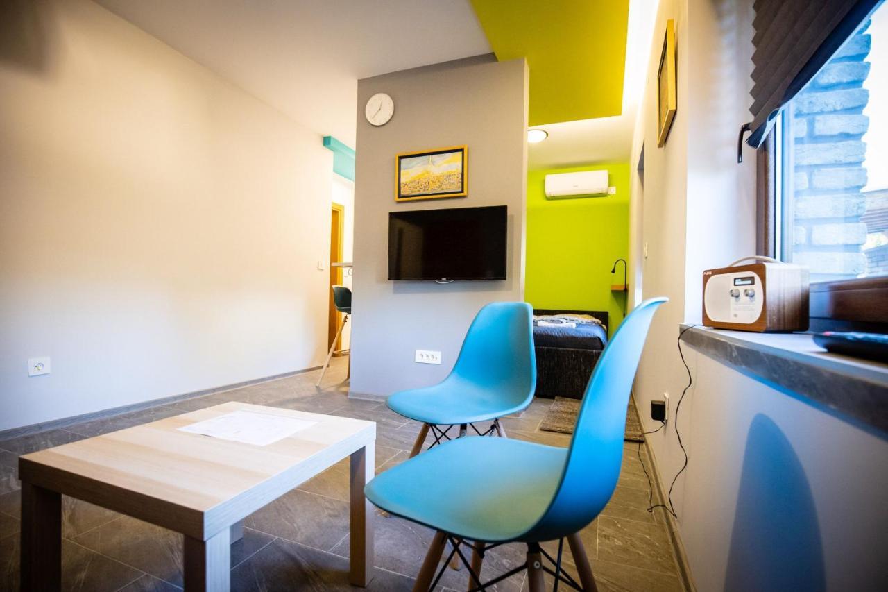 Gray Brick Apartment